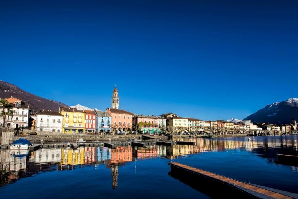 Ascona: Residenza Sabrina,App 2.5 Locali E Piscina Apartamento Exterior foto