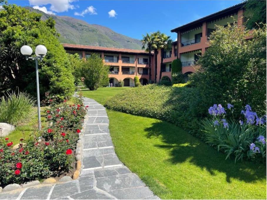 Ascona: Residenza Sabrina,App 2.5 Locali E Piscina Apartamento Exterior foto
